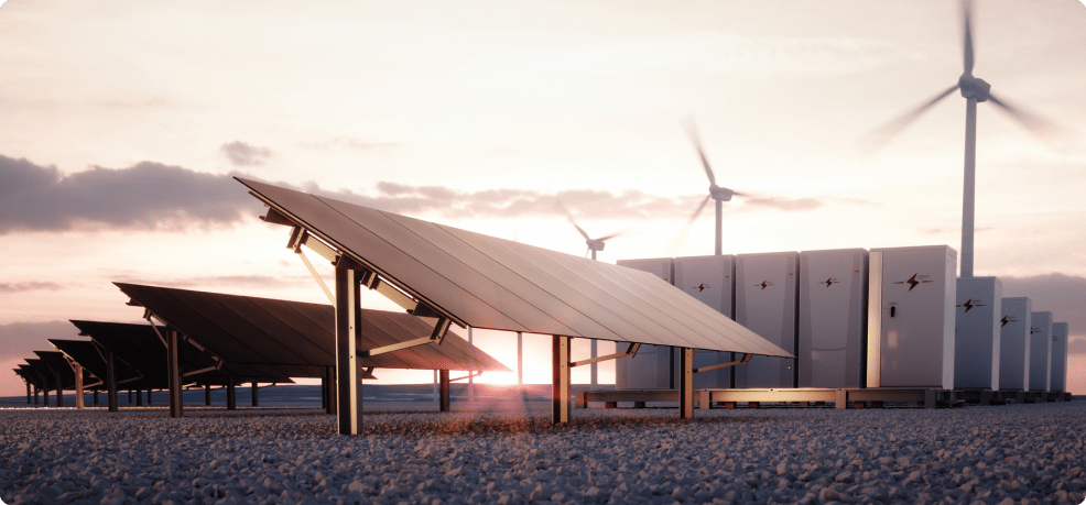 solar panels on a roof